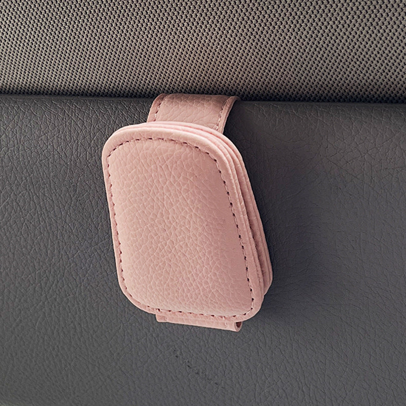 Wholesale Car glasses clip glasses visor sunglasses car multi-function card holder